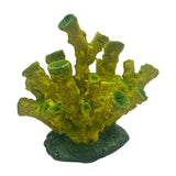 Maxbell Artificial Coral Figurine Sculpture Home Decor Aquarium Decoration for Table green