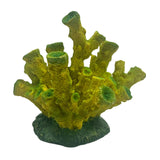Maxbell Artificial Coral Figurine Sculpture Home Decor Aquarium Decoration for Table green