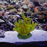 Maxbell Artificial Coral Figurine Sculpture Home Decor Aquarium Decoration for Table green