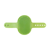 Maxbell Pet Grooming Brush Tool Silicone Cat Grooming Massage for Indoor Cats Kitten Green