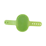 Maxbell Pet Grooming Brush Tool Silicone Cat Grooming Massage for Indoor Cats Kitten Green