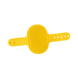 Maxbell Pet Grooming Brush Tool Silicone Cat Grooming Massage for Indoor Cats Kitten Yellow