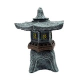 Maxbell Fish Tank Decoration Creative Aquarium Accessories Miniature Pagoda Figurine L