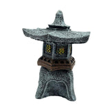 Maxbell Fish Tank Decoration Creative Aquarium Accessories Miniature Pagoda Figurine L