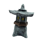 Maxbell Fish Tank Decoration Creative Aquarium Accessories Miniature Pagoda Figurine L