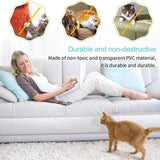 Maxbell 8Pcs Cat Claw Guards Portable Cat Scratch Furniture Protectors for Wood Beds