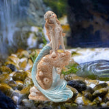 Maxbell Fish Tank Landscaping Decoration Aquarium Hideaway Home Decor Mermaid Statue