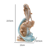 Maxbell Fish Tank Landscaping Decoration Aquarium Hideaway Home Decor Mermaid Statue