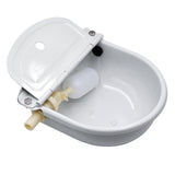 Maxbell Auto Water Bowl with Float Cow Drinking Water Bowl for Farm Animal Cow With hole