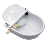 Maxbell Auto Water Bowl with Float Cow Drinking Water Bowl for Farm Animal Cow With hole