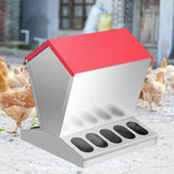 Maxbell Chicken Feeder Multipurpose Chick Feeding Station for Canary Backyard Pigeon 40cmx40cmx45cm
