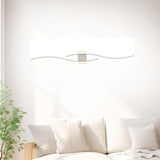 Maxbell Modern LED Wall Light Makeup Lamp Mirror Sconce for Office Bedroom Farmhouse White