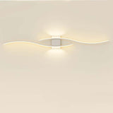 Maxbell Modern LED Wall Light Makeup Lamp Mirror Sconce for Office Bedroom Farmhouse White