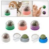 Maxbell Catnip Ball Rotating Kitten Chew Toys Cat Snacks Edible Catnip Ball for Cats