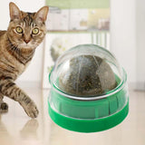 Maxbell Catnip Ball Rotating Kitten Chew Toys Cat Snacks Edible Catnip Ball for Cats