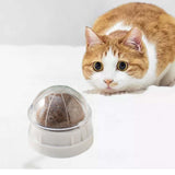 Maxbell Catnip Ball Rotating Kitten Chew Toys Cat Snacks Edible Catnip Ball for Cats