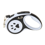 Maxbell Retractable Dog Leash Single Handed Fast Lock Braking System Dogs Cats Rope black 3m