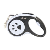 Maxbell Retractable Dog Leash Single Handed Fast Lock Braking System Dogs Cats Rope black 5m