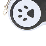 Maxbell Retractable Dog Leash Single Handed Fast Lock Braking System Dogs Cats Rope black 5m