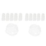 Maxbell 100Pcs Disposable Shower Caps Elastic for Conditioning Hair Treatment Travel