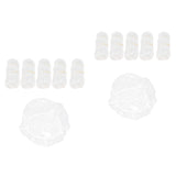 Maxbell 100Pcs Disposable Shower Caps Elastic for Conditioning Hair Treatment Travel