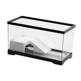 Maxbell Turtle Tank Bottom Drainage Terrapin Tortoise Enclosure Starter Indoor Decor Large Black