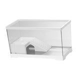 Maxbell Turtle Tank Bottom Drainage Terrapin Tortoise Enclosure Starter Indoor Decor Large White