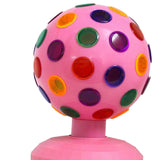 Maxbell Disco Ball Lamp Portable RGB LED Strobe Light for Stages Room Happy Birthday pink