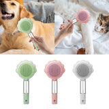 Maxbell Pet Grooming Brush Portable Pet Hair Cleaner Brush for Long Short Curly Hair green