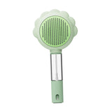 Maxbell Pet Grooming Brush Portable Pet Hair Cleaner Brush for Long Short Curly Hair green