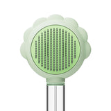 Maxbell Pet Grooming Brush Portable Pet Hair Cleaner Brush for Long Short Curly Hair green