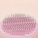 Maxbell Pet Grooming Brush Portable Pet Hair Cleaner Brush for Long Short Curly Hair Pink