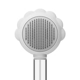 Maxbell Pet Grooming Brush Portable Pet Hair Cleaner Brush for Long Short Curly Hair white