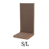 Maxbell Cat Scratching Board L Shape Cat Cardboard Bed for Wall and Couch Protection 50cmx25cmx23.5cm