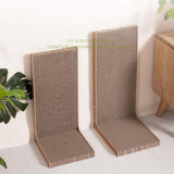 Maxbell Cat Scratching Board L Shape Cat Cardboard Bed for Wall and Couch Protection 50cmx25cmx23.5cm