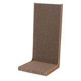 Maxbell Cat Scratching Board L Shape Cat Cardboard Bed for Wall and Couch Protection 56cmx30cmx24cm