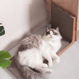 Maxbell Cat Scratching Board L Shape Cat Cardboard Bed for Wall and Couch Protection 56cmx30cmx24cm