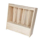 Maxbell 2 in 1 Rabbit Hay Feeder Box Hay Feeder with Litter Pan for Bunny Guinea Pig large Grass Rack