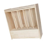 Maxbell 2 in 1 Rabbit Hay Feeder Box Hay Feeder with Litter Pan for Bunny Guinea Pig large Grass Rack