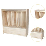 Maxbell 2 in 1 Rabbit Hay Feeder Box Hay Feeder with Litter Pan for Bunny Guinea Pig large Grass Rack
