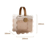Maxbell Small Animal Carrier Bag Travel Guinea Pig Carrier Bag for Small Animals Rat brown