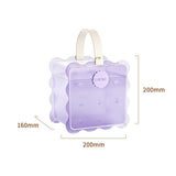 Maxbell Small Animal Carrier Bag Travel Guinea Pig Carrier Bag for Small Animals Rat violet