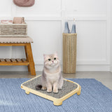 Maxbell Pet Cat Litter Mat Cat Litter Trapping Mat for Indoor Cats Bathroom Lavatory yellow