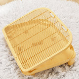 Maxbell Pet Cat Litter Mat Cat Litter Trapping Mat for Indoor Cats Bathroom Lavatory yellow