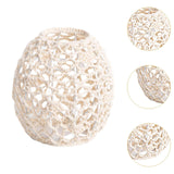 Maxbell Woven Pendant Lamp Shade Hanging Lamp Shade for Farmhouse Hallway Restaurant