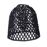 Maxbell Rope Woven Lampshade Table Lamp Lampshade for Bedside Lamp Desk Lamp Kitchen Black S