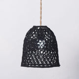 Maxbell Rope Woven Lampshade Table Lamp Lampshade for Bedside Lamp Desk Lamp Kitchen Black S