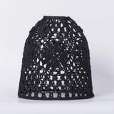 Maxbell Rope Woven Lampshade Table Lamp Lampshade for Bedside Lamp Desk Lamp Kitchen Black L