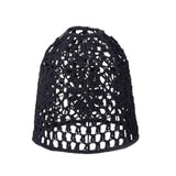 Maxbell Rope Woven Lampshade Table Lamp Lampshade for Bedside Lamp Desk Lamp Kitchen Black L
