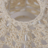 Maxbell Rope Woven Lampshade Table Lamp Lampshade for Bedside Lamp Desk Lamp Kitchen Beige S